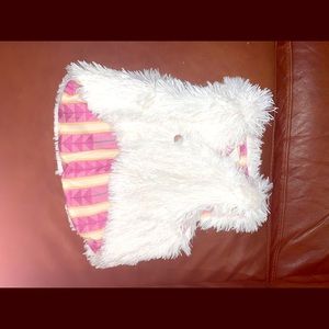 Boutique Fur Toddler girls vest